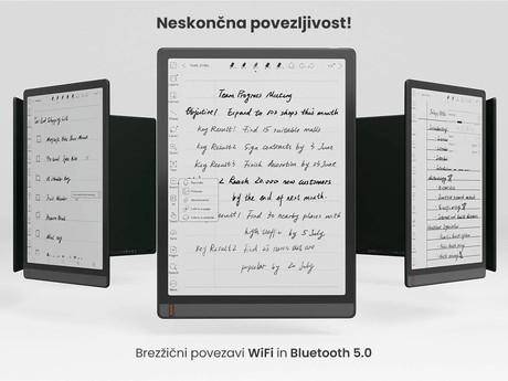 EOL - E-bralnik/tablični računalnik 13.3" BOOX Tab X, Android 11, 6GB+128GB, Wi-Fi, Bluetooth 5.0, USB Type-C, + pisalo Pen2 Pro, zelen