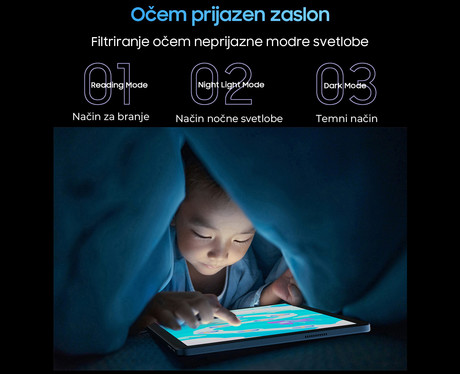 Blackview TAB 16 PRO tablični računalnik, 11", 4G-LTE, 8GB+256GB, IPS Full HD+, Android 14, WiFi 5, Bluetooth, GPS, zvočniki, +pisalo, +ovitek, moder (Daybreak Blue)