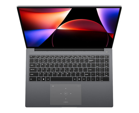 Blackview ACEBOOK 12 prenosni računalnik, 16" (40,64cm), 16GB RAM, 512GB SSD, Windows 11 Pro, Intel i5, IPS FHD+, WiFi 5, Bluetooth, 57Wh baterija, prednja kamera, dvojni zvočniki, siv (Starry Gray)