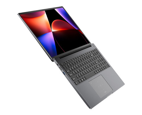 Blackview ACEBOOK 12 prenosni računalnik, 16" (40,64cm), 16GB RAM, 512GB SSD, Windows 11 Pro, Intel i5, IPS FHD+, WiFi 5, Bluetooth, 57Wh baterija, prednja kamera, dvojni zvočniki, siv (Starry Gray)