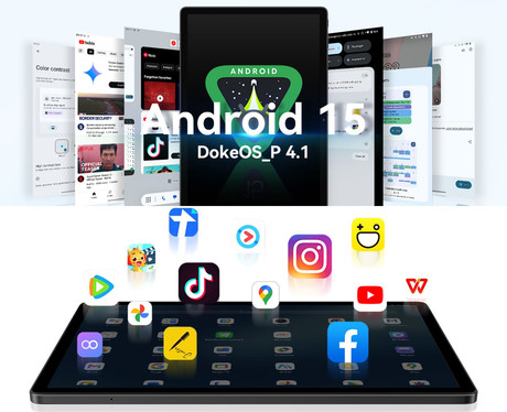 Blackview MEGA 8 tablični računalnik, 13", 12+512GB, siv (Space Gray)