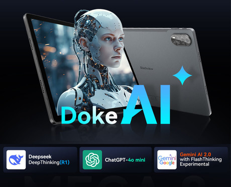 Blackview MEGA 8 tablični računalnik, 13", 12+512GB, siv (Space Gray)