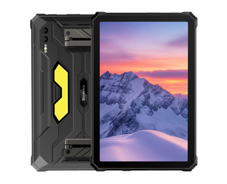 Blackview ACTIVE 10 PRO robusten tablični računalnik, 10.95", 5G LTE, 12GB+512GB, IPS FHD+, Android, 30000mAh, WIFI 5, Bluetooth 5.4, Dual SIM, GPS, NFC, AI, stereo zvočniki, +dodatki, črn