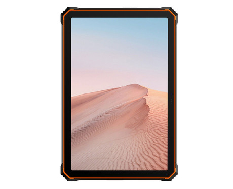 Blackview ACTIVE 10 PRO robusten tablični računalnik, 10.95", 5G LTE, 12GB+512GB, IPS FHD+, Android, 30000mAh, WIFI 5, Bluetooth 5.4, Dual SIM, GPS, NFC, AI, stereo zvočniki, +dodatki, črno oranžen