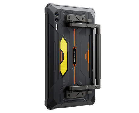 Blackview ACTIVE 10 PRO robusten tablični računalnik, 10.95", 5G LTE, 12GB+512GB, IPS FHD+, Android, 30000mAh, WIFI 5, Bluetooth 5.4, Dual SIM, GPS, NFC, AI, stereo zvočniki, +dodatki, črno oranžen