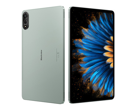 Blackview MEGA 2 tablični računalnik, 12", 4G LTE, 12GB+256GB, IPS 2K, Android, 9000mAh, WIFI 5, Bluetooth, Dual SIM, GPS, AI, stereo zvočniki, +ovitek, +dodatki, zelen (Moss Green)