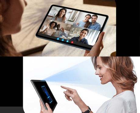 Blackview MEGA 2 tablični računalnik, 12", 4G LTE, 12GB+256GB, IPS 2K, Android, 9000mAh, WIFI 5, Bluetooth, Dual SIM, GPS, AI, stereo zvočniki, +ovitek, +dodatki, moder (Ice Blue)