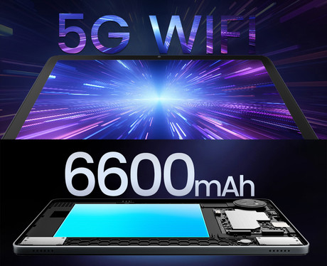 Blackview TAB 20 WIFI tablični računalnik, 10.1", Google Gemini AI 2.0, 4GB+64GB, IPS HD+, Android, 6000mAh, WiFi 5, Bluetooth, GPS, stereo zvočniki, +ovitek, moder (Blizzard Blue)