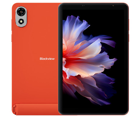 Blackview ZENO 1 tablični računalnik, 8", 3v1 AI, 4G LTE, 6GB+256GB, IPS HD+, Android, 6000mAh, WIFI 5, Bluetooth, Dual SIM, GPS, stereo zvočniki, +ovitek, oranžen (Space Orange)