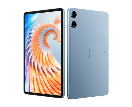 Blackview MEGA 3 tablični računalnik, 12.1", 4G LTE, 12GB+256GB, IPS 2.5K, Android, 8800mAh, WIFI 5, Bluetooth, Dual SIM, GPS, AI, stereo zvočniki, +ovitek, +dodatki, moder (Skyline Blue)
