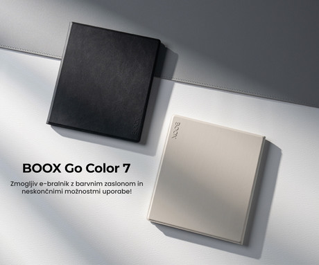 BOOX Go Color 7 e-bralnik / tablični računalnik, 7", Android, 4GB+64GB, Wi-Fi, Bluetooth 5.0, USB-Type-C, bel