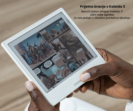 BOOX Go Color 7 e-bralnik / tablični računalnik, 7", Android, 4GB+64GB, Wi-Fi, Bluetooth 5.0, USB-Type-C, bel