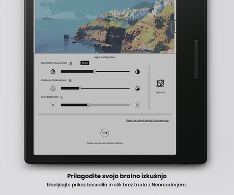 BOOX Go Color 7 e-bralnik / tablični računalnik, 7", Android, 4GB+64GB, Wi-Fi, Bluetooth 5.0, USB-Type-C, bel