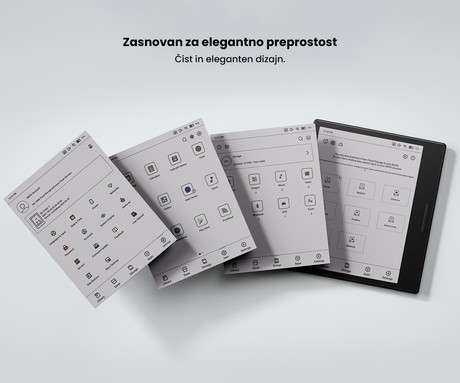 BOOX Go Color 7 e-bralnik / tablični računalnik, 7", Android, 4GB+64GB, Wi-Fi, Bluetooth 5.0, USB-Type-C, črn