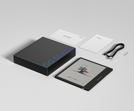 BOOX Go Color 7 e-bralnik / tablični računalnik, 7", Android, 4GB+64GB, Wi-Fi, Bluetooth 5.0, USB-Type-C, črn