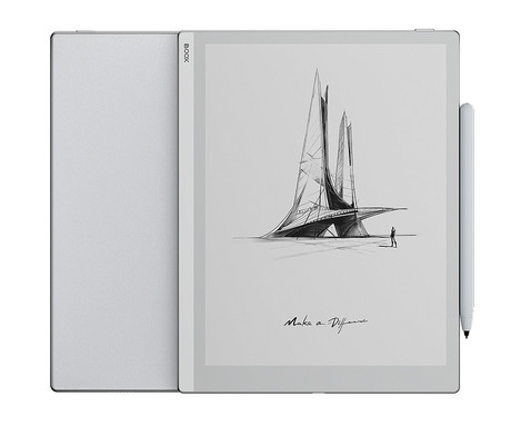 BOOX Go 10.3 e-bralnik / tablični računalnik, 10.3", Android 12, 4GB+64GB, Wi-Fi, Bluetooth 5.0, USB-Type-C, + pisalo Pen Plus, bel