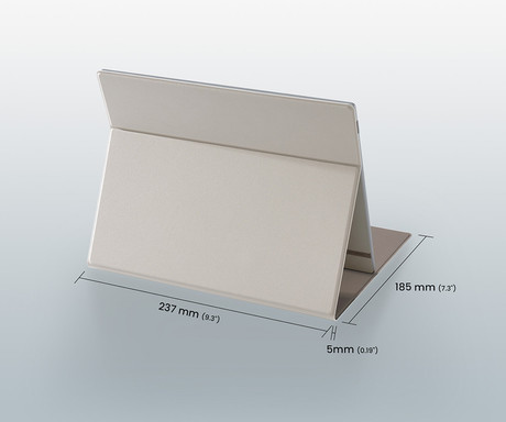 BOOX Go 10.3 originalni magnetni ovitek / etui, funkcija stojala, 10.3", zanka za pisalo, bel (Creamy White)