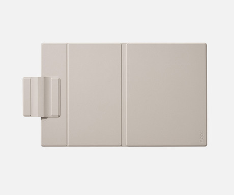 BOOX Go 10.3 originalni magnetni ovitek / etui, funkcija stojala, 10.3", zanka za pisalo, bel (Creamy White)