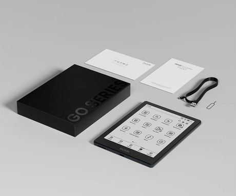 BOOX Go 6 e-bralnik / tablični računalnik, 6", Android, 2GB+32GB, WiFi, Bluetooth 5.0, USB Type-C, microSD, podpora za DRM, črn