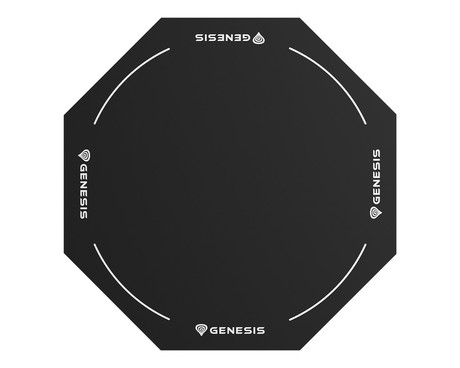 GENESIS TELLUR 400 OCTAGON podloga za stol, 100cm premer, protizdrsna, mehka podlaga, trpežna