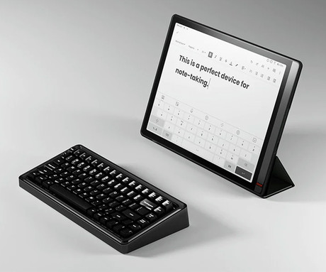 EOL - Originalni MAGNETNI preklopni ovitek / etui za e-bralnik 13.3" BOOX Tab X / Max Lumi2 / Max Lumi, funkcija stojala, črn