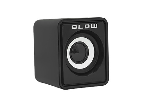 BLOW računalniški zvočniki MS-26, 2.1 Stereo, USB, microSD, LED osvetlitev, črni