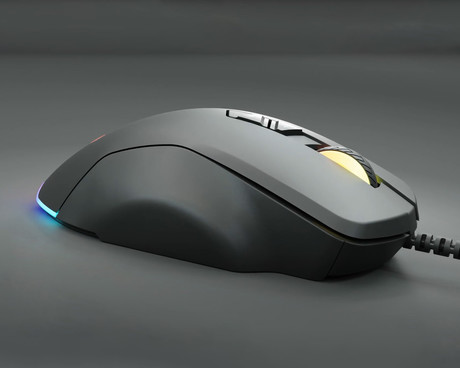 GENESIS Xenon 770 gaming optična miška, 10200DPI, RGB LED osvetlitev, 14 tipk, 2v1, zamenljiva plošča, vgrajen spomin, programska oprema, črna