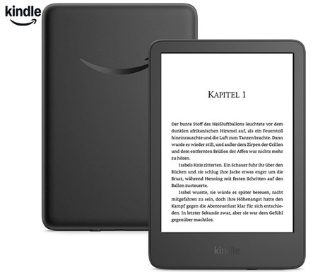 AMAZON KINDLE Paperwhite e-bralnik, 12. Gen, 7", 16GB, črn (Black)
