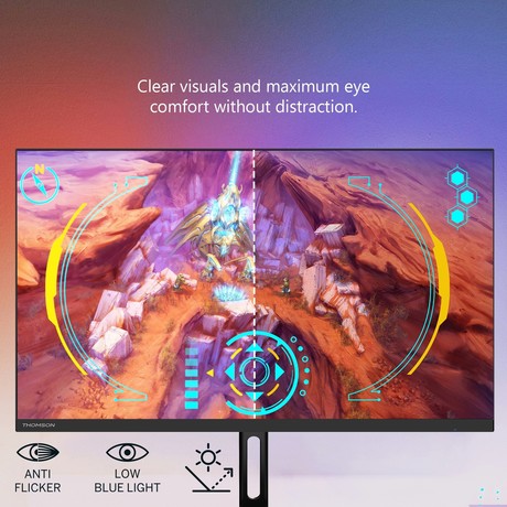 THOMSON M24FG2Y14 gaming monitor, 61cm (24"), Full HD, 180Hz, IPS, 1ms, 300nit