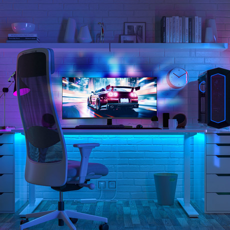 THOMSON M34QG7Y14C gaming monitor, ukrivljen, 86cm (34"), UWQHD, 240Hz, VA, 1ms, 350nit