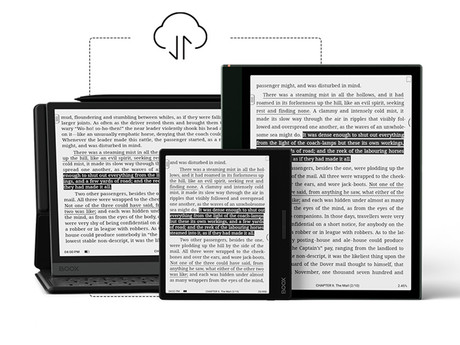 BOOX Page e-bralnik / tablični računalnik, 7", Android, 3GB+32GB, Wi-Fi, Bluetooth 5.0, gumbi za obračanje strani, USB Type-C, microSD, črn