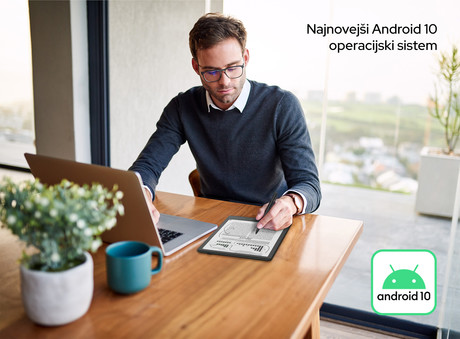 EOL - E-bralnik 10.3'' BOOX Note 3, Android 10, 4GB+64GB, Wi-Fi, Bluetooth 5.0, črn