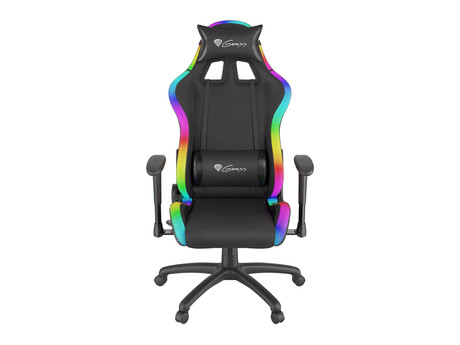 GENESIS gaming stol TRIT 500 RGB, ergonomski, RGB LED osvetlitev, popolnoma nastavljiv