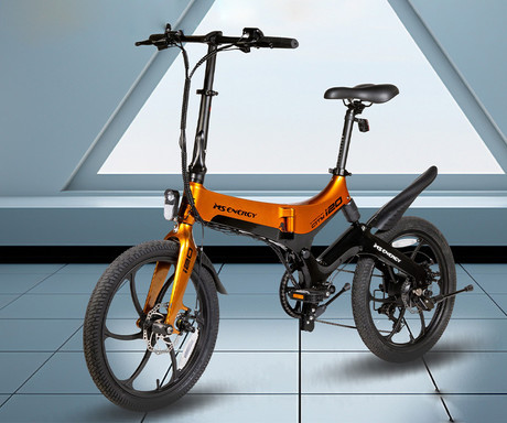 MS ENERGY STREETFLEX i20 električno kolo, zložljivo, 20" pnevmatike, 250W motor, 36V 7.8Ah 280Wh baterija, Shimano, do 50 km, disk zavore, vzmetenje, LCD zaslon, NFC, črno sivo (Midnight Steel)