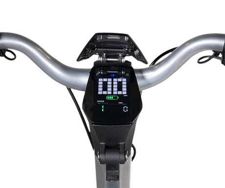 MS ENERGY FLARE X električni skiro, 10" gume, 2x 800W motor, 70km doseg, 52V 18Ah baterija, vzmetenje, sistem EBS, Smart BMS, LCD zaslon, LED osvetlitev, aplikacija, črn (Midnight Chrome)