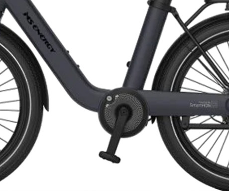 MS ENERGY CITYZEN C102 električno kolo, cestno / mestno, 24 x 3", 250W motor, 36V 9.6Ah 345Wh baterija, do 70km, mehanske disk zavore, vzmetne vilice, LED zaslon, sivo