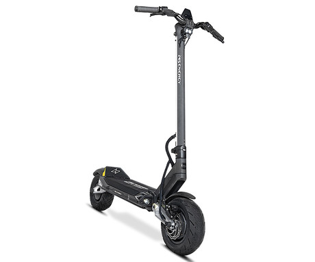 MS ENERGY FLARE X PRO električni skiro, 11" gume, 2x 1200W motor, 100km doseg, 1350Wh 60V 22.5Ah baterija, vzmetenje, EBS sistem, Smart BMS, LCD zaslon, LED, aplikacija, črn (Obsidian Black)