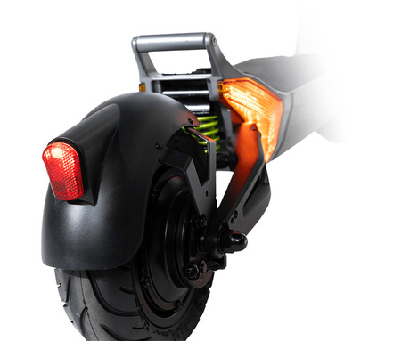 MS ENERGY URBAN X električni skiro, 10" gume, 2x 300W motor, 60km doseg, 720Wh 48V 15Ah baterija, vzmetenje, EBS sistem, Smart BMS, LCD zaslon, LED osvetlitev, aplikacija, srebrn (Titanium Steel)