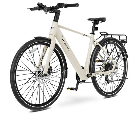 MS ENERGY C40 električno kolo, cestno / mestno, 27.5" pnevmatike, 250W motor, 360Wh 36V 10Ah baterija, do 60km, SHIMANO 8-prestav, disk zavore, LCD zaslon, LED osvetlitev, zadnji nosilec, aplikacija