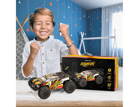EOL - FOREVER SPARK RC-150 daljinsko voden avto, 15km/h, daljinec, 2x baterija, vzmetenje, LED osvetlitev