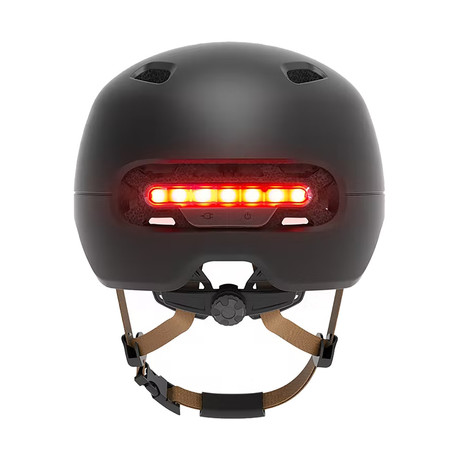 Pametna čelada MS ENERGY MSH-20S, Auto Stop, LED osvetlitev, polnilna baterija, velikost L, črna