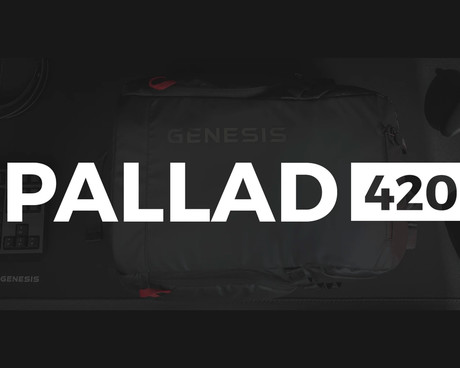 GENESIS PALLAD 420 univerzalni 2v1 nahrbtnik, za prenosnike do 15.6", 18L, potovalni / gaming, nastavljiv, trpežen, 6 žepov, prilagodljiv, vodoodporen, Trolley sistem, črn