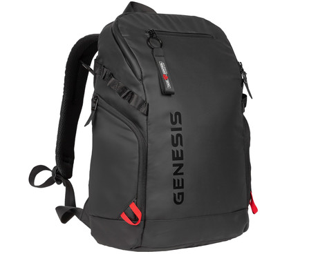 GENESIS PALLAD 420 univerzalni 2v1 nahrbtnik, za prenosnike do 15.6", 18L, potovalni / gaming, nastavljiv, trpežen, 6 žepov, prilagodljiv, vodoodporen, Trolley sistem, črn