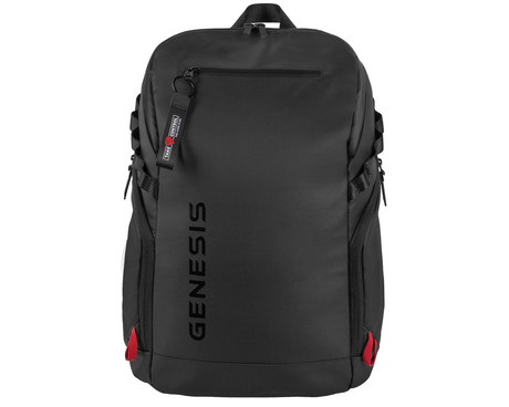 GENESIS PALLAD 420 univerzalni 2v1 nahrbtnik, za prenosnike do 15.6", 18L, potovalni / gaming, nastavljiv, trpežen, 6 žepov, prilagodljiv, vodoodporen, Trolley sistem, črn