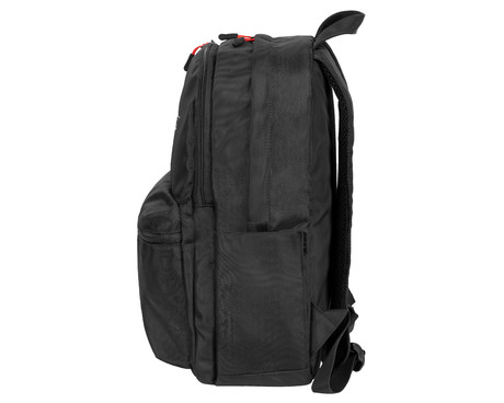 GENESIS PALLAD 200 univerzalni 2v1 nahrbtnik, za prenosnike do 14.1", 19L, potovalni / gaming, nastavljiv, trpežen, 6 žepov, prilagodljiv, odporen, črn