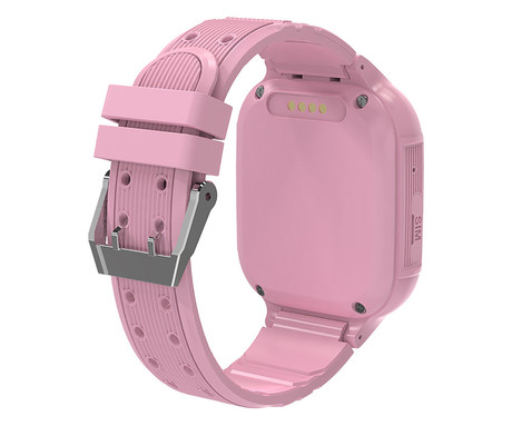 FOREVER See Me! 3 KW-320 otroška pametna ura, VoLTE, 1.4" zaslon, GPS+WiFi+LBS lociranje, video klici, SOS funkcija, Android + iOS, aplikacija, IP65, pedometer, igre, roza (Blush Pink)