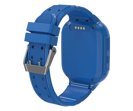 FOREVER See Me! 3 KW-320 otroška pametna ura, VoLTE, 1.4" zaslon, GPS+WiFi+LBS lociranje, video klici, SOS funkcija, Android + iOS, aplikacija, IP65, pedometer, igre, modra (Electric Blue)