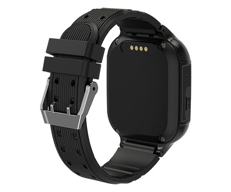 FOREVER See Me! 3 KW-320 otroška pametna ura, VoLTE, 1.4" zaslon, GPS+WiFi+LBS lociranje, video klici, SOS funkcija, Android + iOS, aplikacija, IP65, pedometer, igre, črna (Magic Black)