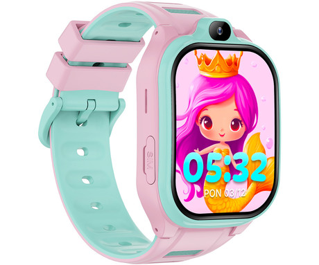 FOREVER Boost KW-530 otroška pametna ura, 4G LTE, roza (Blush Pink)