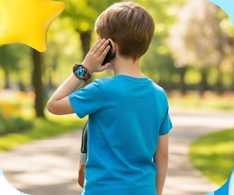 FOREVER Boost KW-530 otroška pametna ura, 4G LTE, roza (Blush Pink)